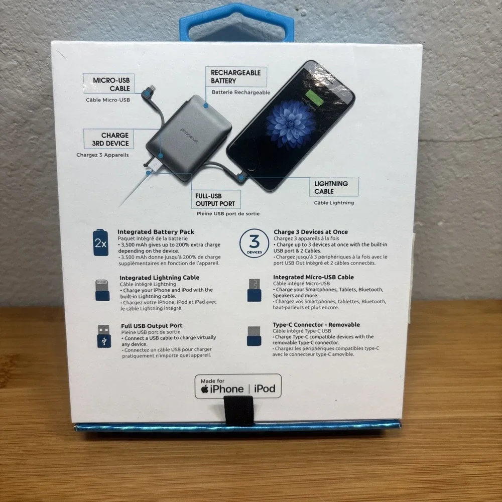 PhoneSuit Santa Monica Journey Travel Charger Micro- New